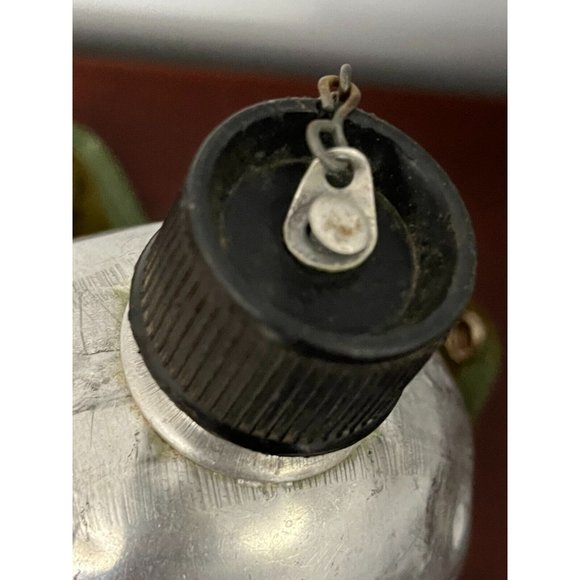 Vintage 1960's One Quart Boy Scout Style Water Canteen Canvas Cover Taiwan - Picture 8 of 10